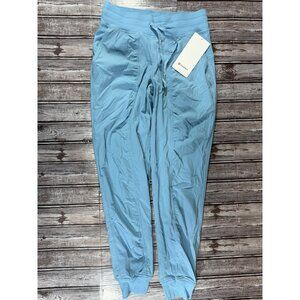 Lululemon Dance Studio lined Joggers color WBLE Size 4 NWT